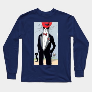 Cool Cat Long Sleeve T-Shirt